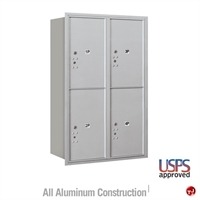 Picture of BREW Aluminum Mailbox Locker, Rear Locking