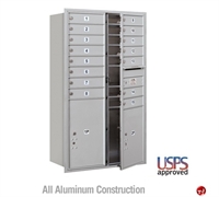 Picture of BREW Aluminum Mailbox Locker, Double Column, Front Loading