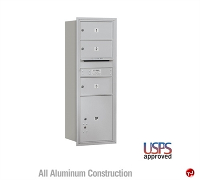 Picture of BREW Aluminum Mailbox Locker, Rear Loading