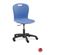 Picture of AILE Armless Poly Swivel Task Chair