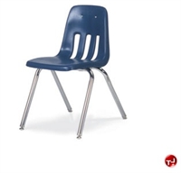 Picture of AILE Armless Poly Stack Chair, Padded Seat