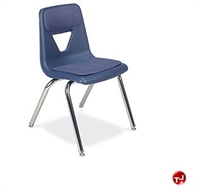 Picture of AILE Armless Poly Stack Chair, Padded Seat
