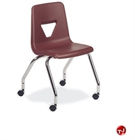 Picture of AILE Poly Shell Armless Mobile Chair
