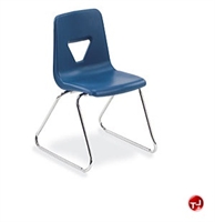 Picture of AILE Poly Shell Sled Base Stack Chair
