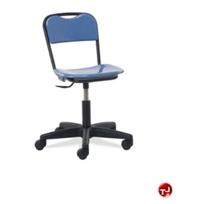 Picture of AILE Hard Plastic Armless Task Swivel Chair