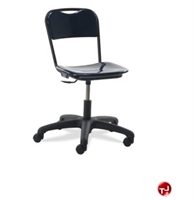 Picture of AILE Hard Plastic Armless Task Office Swivel Chair
