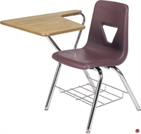 Picture of AILE Classroom Chair Desk Combo, Tablet Arm, Bookrack