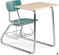 Picture of AILE Classroom Chair Desk Combo, Sled Base, Bookrack