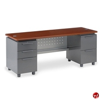 Picture of AILE 30" x 60" Double Pedestal Steel Desk Workstation