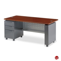Picture of AILE 30" x 66" Single Pedestal Steel Desk Workstation
