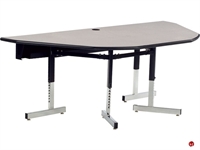 Picture of AILE 84" Half Round Height Adjustable Training Table