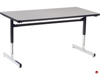 Picture of AILE 30" x 60"  Adjustable Height Training Computer Table