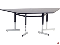 Picture of AILE 42" x 84" Height Adjustable Trapezoid Training Table