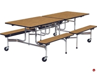 Picture of AILE Mobile Folding Cafeteria Bench Table