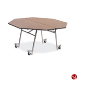 Picture of AILE 60" Octagonal Mobile Folding Cafeteria Table