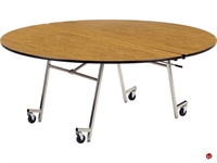 Picture of AILE 72" Round Mobile Folding Cafeteria Table