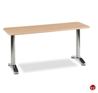 Picture of AILE 22" x 60" Training Table, Aluminum Legs