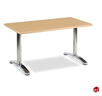 Picture of AILE 30" x 54" Training Table, Aluminum Legs