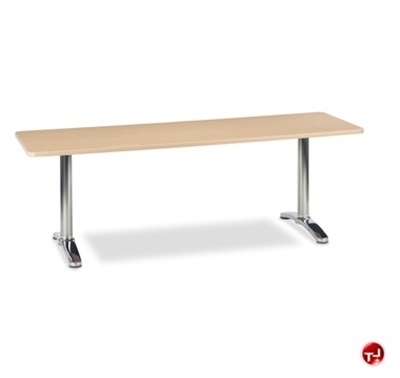 Picture of AILE 30" x 84" Training Table, Aluminum Legs