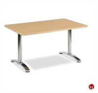 Picture of AILE 36" x 54" Training Table, Aluminum Legs