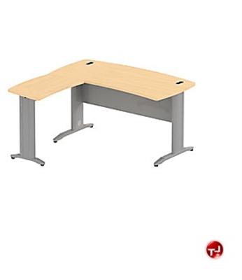 Picture of Bush Sector 60" L Shape Curved Desk Work Station