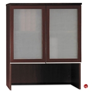 Picture of Bush Milano2 36"W Bookcase Overhead with Glass Doors