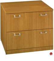 Picture of Bush Quantum 2 Drawer 36"W Lateral File Cabinet