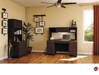 Picture of ADES Credenza with Ovehead Storage, Lateral File Overhead