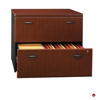Picture of Bush Series A WC14354, 2 Drawer 36" Laminate Lateral File