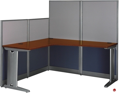 Picture of ADES L Shape Office Desk Cubicle Workstation