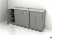 Picture of Peblo Custom 6 Door Counter Height Storage Cabinets