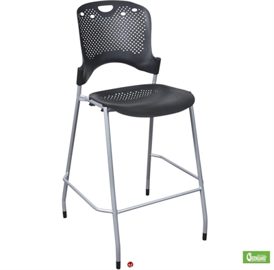 Picture of Cafeteria Dining Stacking Poly Armless Bar Stool