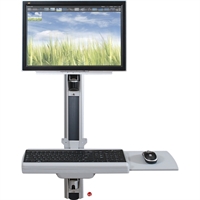 Picture of Ergonomic Wall Mount Computer Workstation