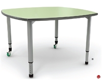 Picture of Apti Height Adjustable Mobile Student Training Table
