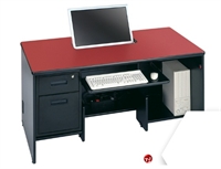 Picture of Apti Semi  Recessed Plat Panel Teacher's Desk