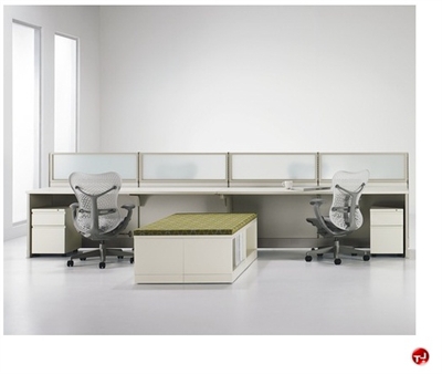 Picture of Peblo 2 Person Teaming Desk Workstation