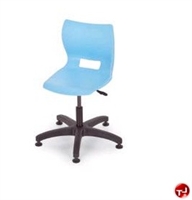 Picture of Bert Poly Plastic Armless Swivel Chair