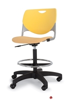 Picture of Bert Poly Shell Armless Task Swivel Stool Chair