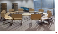 Picture of Bert Reception Lounge Sled Base Modular Chairs, 10 Seat, Connecting Tables