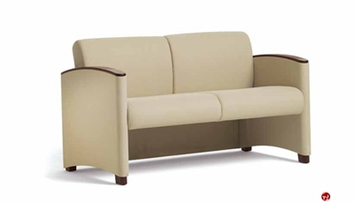 Picture of Reception Lounge Healthcare 2 Seat Loveseat Sofa