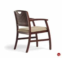 Picture of Reception Guest Healthcare Arm Chair, Wood Back