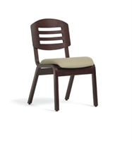 Picture of Reception Guest Healthcare Wood Stack Chair