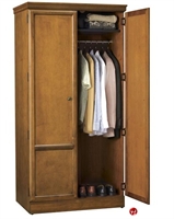 Picture of Hekman C2012 Healthcare Double Door Wardrobe