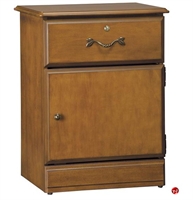 Picture of Hekman C2033 Healthcare Bedside Cabinet, One Door One Drawer