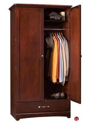 Picture of Hekman C3013 Double Door Bedroom Wardrobe with Drawer