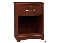 Picture of Hekman C3036 Bedside Bedroom Cabinet, One Drawer with Lock