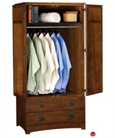 Picture of Hekman C4015 Double Door Bedroom Wardrobe with Drawer