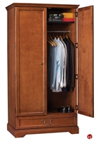 Picture of Hekman C1013 Double Door Bedroom Wardrobe with Drawer