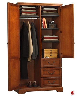 Picture of Hekman C1004 Multi Wardrobe Bedroom Cabinet, Three Drawer