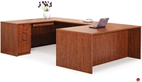 Picture of Laminate U Shape 72" Office Desk Workstation